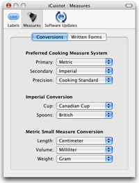 Conversions Preferences