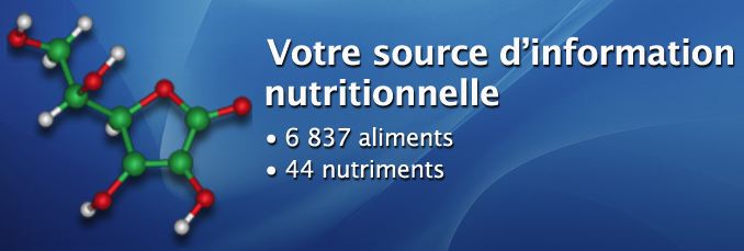 Votre source d’information nutrionelle